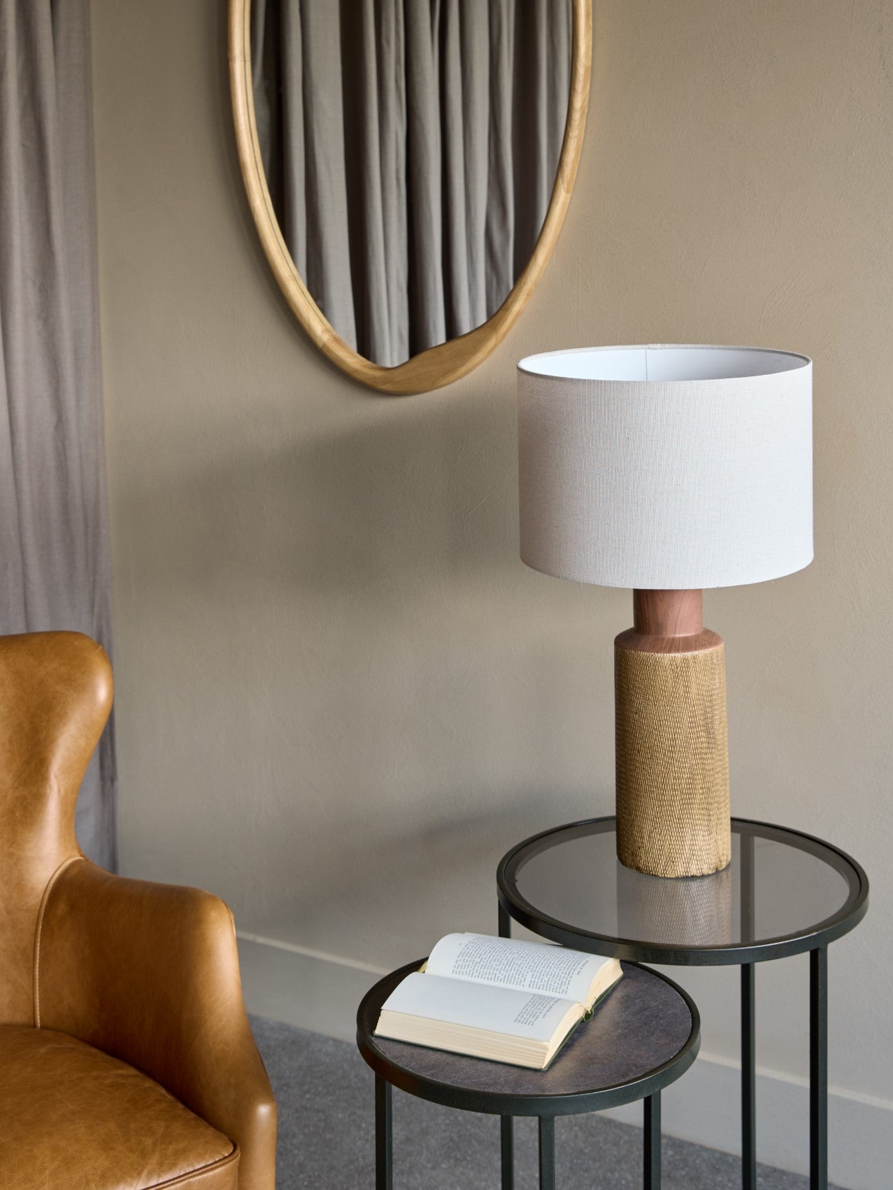 Hastings Textured Ceramic Table Lamp